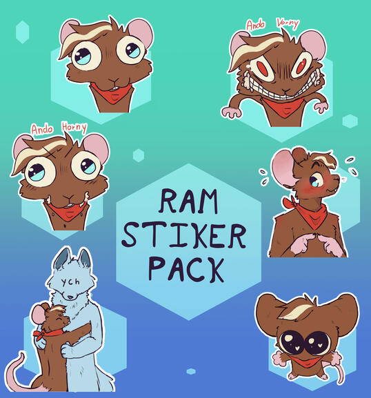 dos stiker pack de 3